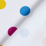 French Terry Sommersweat bunte Punkte – weiss | Reststück 50cm,  thumbnail number 5