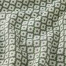 Outdoorstoff Jacquard Rauten – oliv,  thumbnail number 2