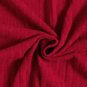 Rippenstrick Uni – rot, 