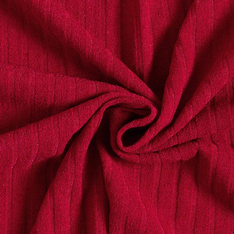 Rippenstrick Uni – rot, image number 1
