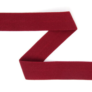 Elastisches Einfassband (Falzgummi), matt - bordeauxrot, 