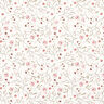 Baumwolljersey Blumenranken – wollweiss,  thumbnail number 1