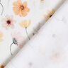 GOTS Baumwolljersey Blumenwiese Digitaldruck – beige,  thumbnail number 4