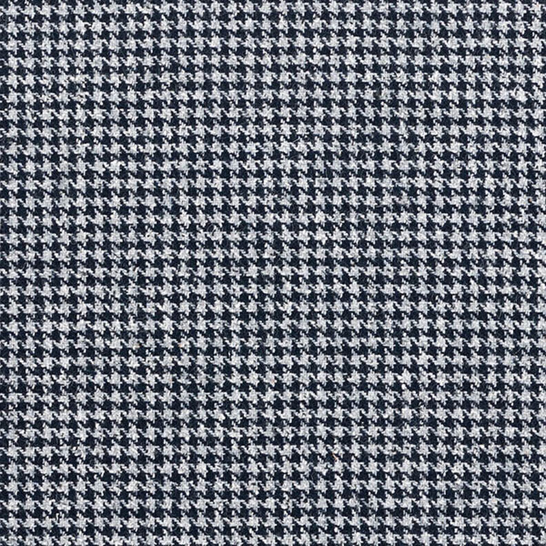 Mantelstoff Pepita Karo – marineblau,  image number 1