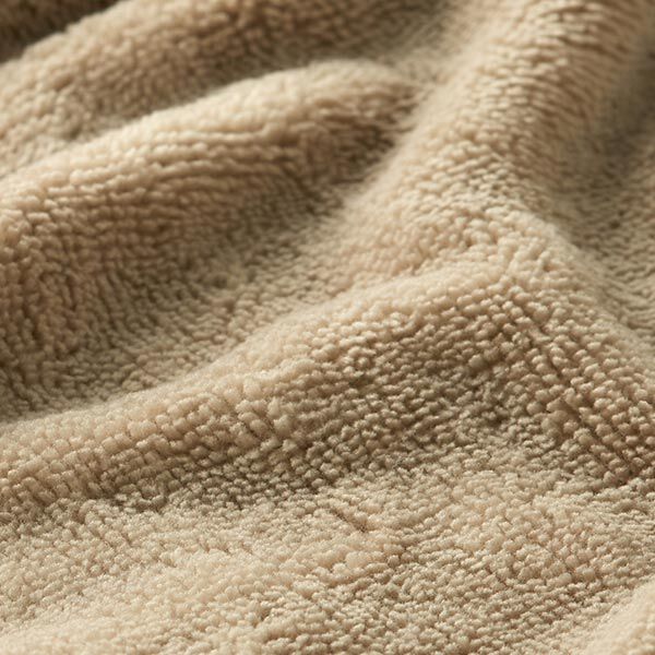 Kuschelfrottee Bambus Uni – beige,  image number 2