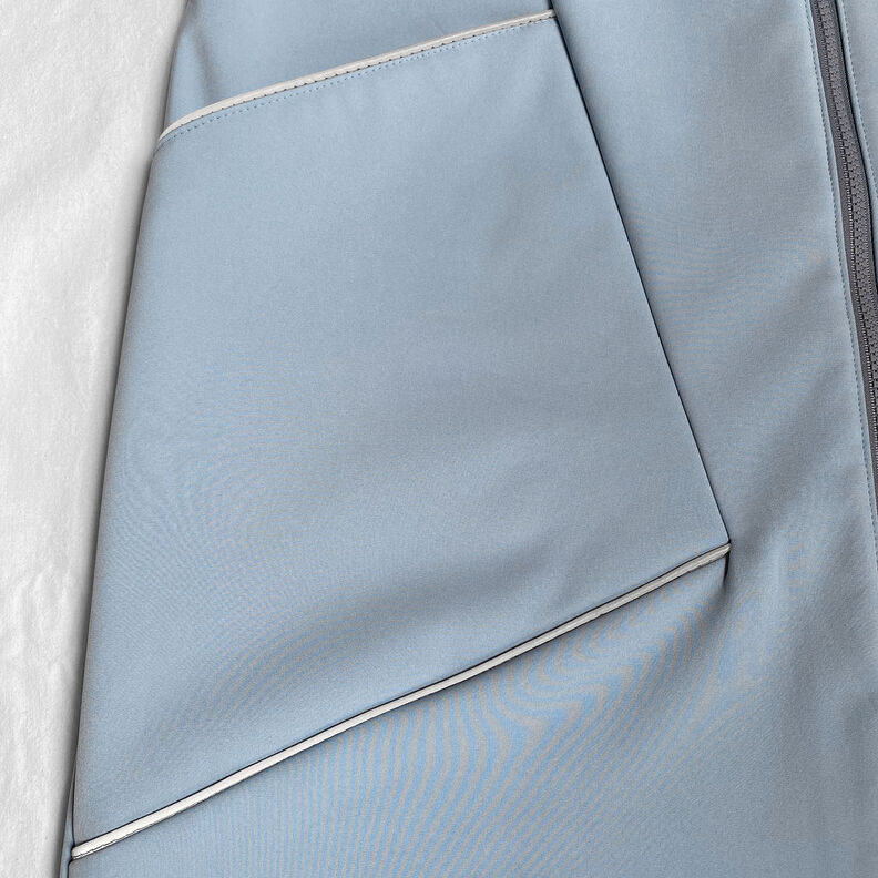 Softshell Uni – taubenblau,  image number 9