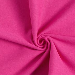 Bündchenstoff Uni – intensiv pink, 