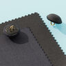Bezogener Halbkugel–Knopf Gloss – marineblau,  thumbnail number 2