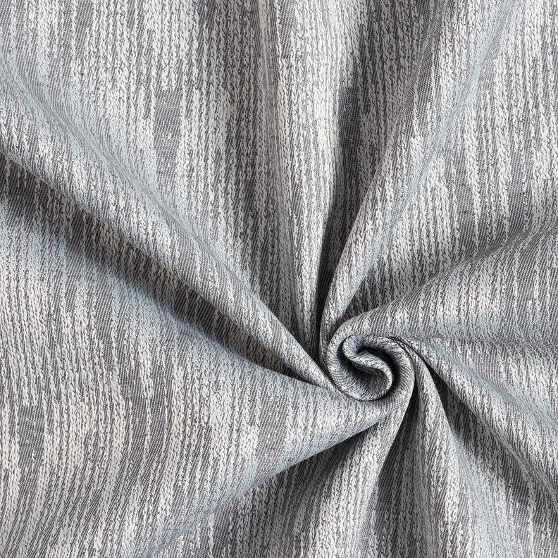 Dekostoff Jacquard abstraktes Gewebe recycelt – grau, image number 3