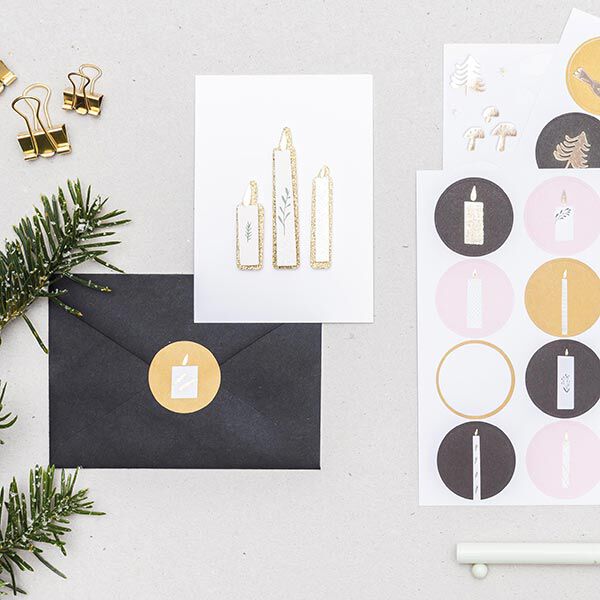 Sticker Nostalgic Christmas | Rico Design – schwarz, image number 3