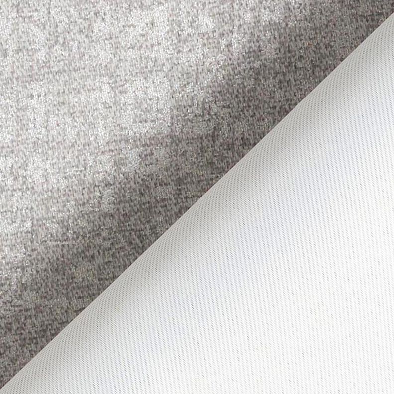 Verdunkelungsstoff Metallicschimmer – hellgrau/silber,  image number 5