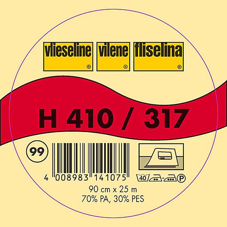 H 410 Bügeleinlage | Vlieseline – anthrazit,  image number 2