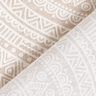 Dekostoff Canvas Mandala – natur/weiss,  thumbnail number 4