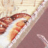 Dekostück Gobelin Rotkehlchen mit Notenblatt – weiss,  thumbnail number 4