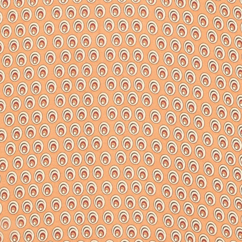Chiffon Pfauenauge – apricot/terracotta,  image number 1