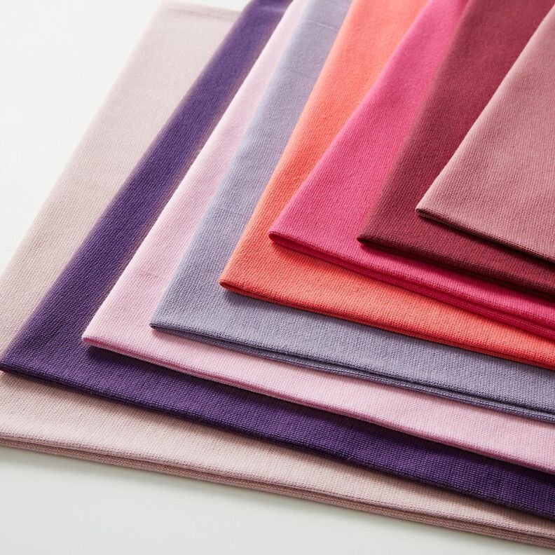 Bündchenstoff Uni – jeansblau, image number 6