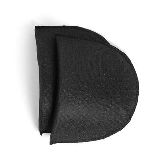 Schulterpolster für Blusen & Kleider [14,5 x 10,5 cm] - schwarz | YKK, 