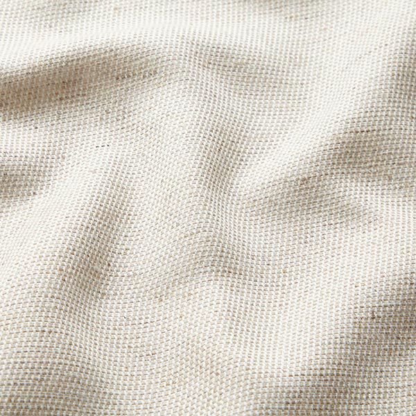 Dekostoff Jacquard Naturlook – dunkelbeige
