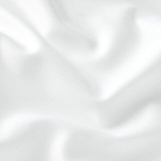 Glänzender Feinripp – weiss, 