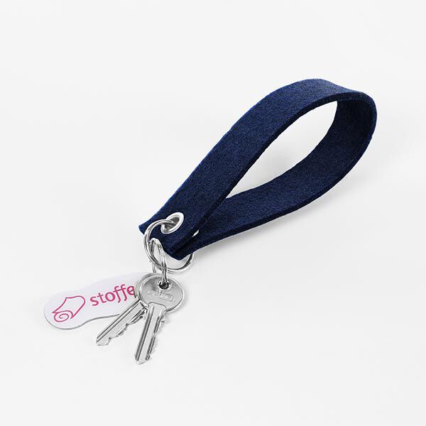 Filz 45cm / 4mm stark – nachtblau,  image number 3