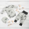 Rippenjersey Eukalyptus Digitaldruck – wollweiss,  thumbnail number 6