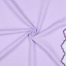 Musselin/ Doppel-Krinkel Gewebe beidseitige Bogenkante  | Poppy Fabrics – flieder/rotlila,  thumbnail number 3