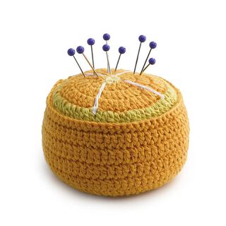Nadelkissen/Fixiergewicht Orange [ Ø 6 cm ] | Prym Love – orange/gelb, 