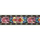 Gurtband Floral [ Breite: 50 mm ] – Farbmix,  thumbnail number 1