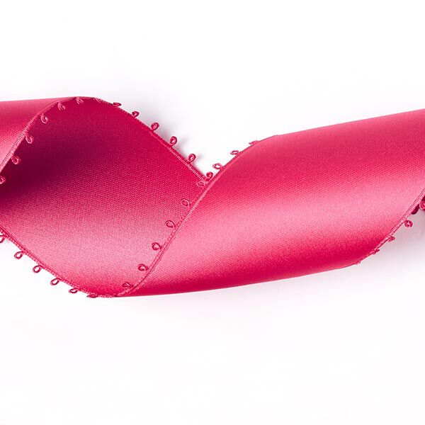 Satinband Picotkante - pink, image number 2