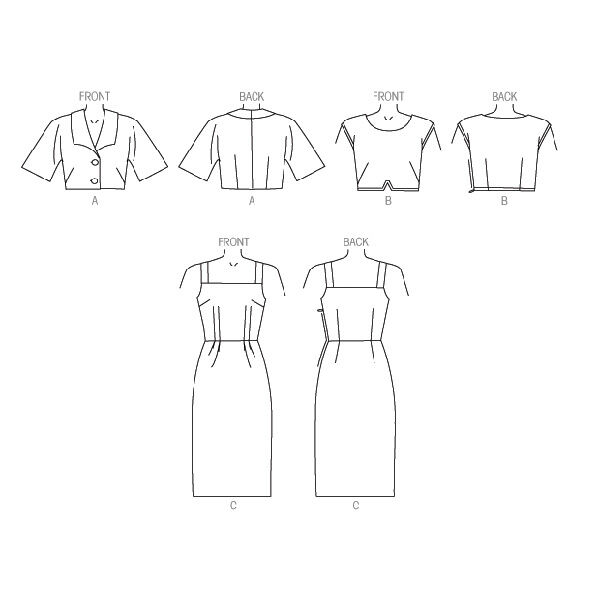 Jacke / Top / Kleid | Vogue V9082, image number 12