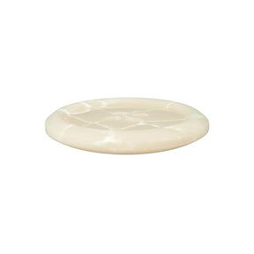 Polyesterknopf recycelt 4-Loch – beige, 