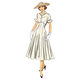 Vintage-Kleid 1952 | Butterick 6018 | 40-48,  thumbnail number 7