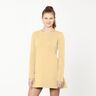 Leichter Baumwollsweat Uni – vanillegelb,  thumbnail number 10