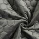 Polsterstoff gesteppter Samt Waben – anthrazit – Muster,  thumbnail number 5