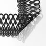 Spitzenband [ 65 mm ] – schwarz,  thumbnail number 1