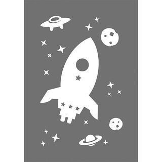 Schablone Space [A5] | Rayher, 