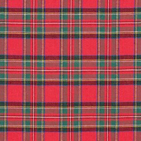 Baumwollflanell Schottenkaro Glenside – rot, 