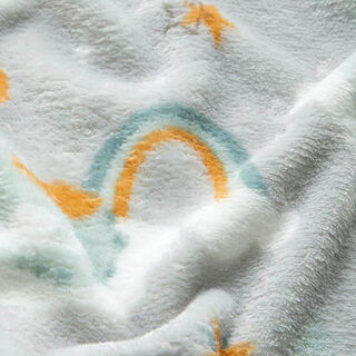 Kuschelfleece träumende Drachen – eukalyptus, 