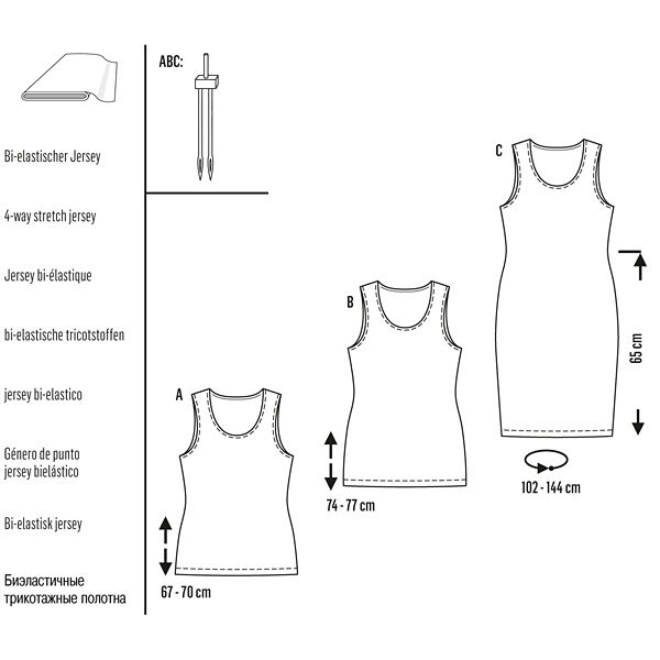 Plus-Size Shirt / Kleid | Burda 6672 | 46-60,  image number 10