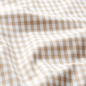 Baumwollstoff Vichykaro 0,5 cm – anemone/weiss, 