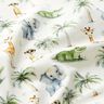 Baumwolljersey Baby Jungeltiere Digitaldruck – wollweiss,  thumbnail number 2