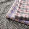 Mantelstoff grob gewebt Hahnentritt – beige/flieder,  thumbnail number 5