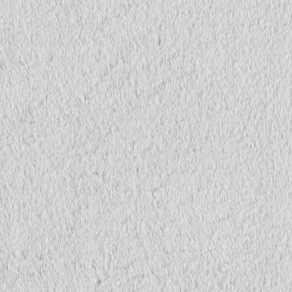 Polsterstoff Kunstfell – nebelgrau | Reststück 50cm