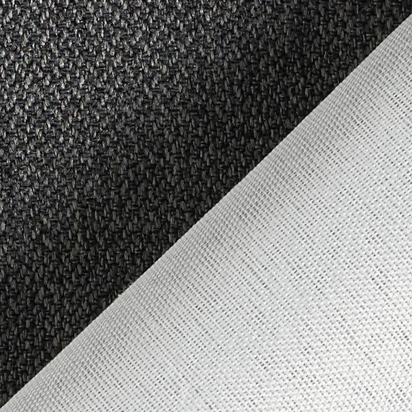 Polsterstoff Como – anthrazit | Reststück 50cm