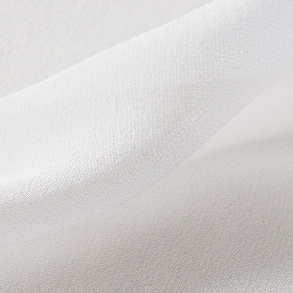 Seidenchiffon – weiss,  image number 3