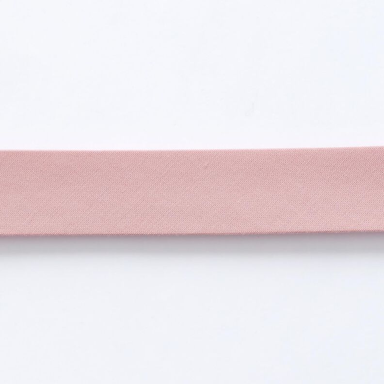 Schrägband Bio-Baumwolle [20 mm] – dunkelaltrosa,  image number 1