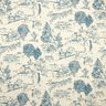 Dekostoff Panama Ausritt – jeansblau/natur,  thumbnail number 1