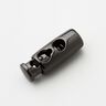 Kordelstopper Metall [Durchlass: 3 mm] – anthrazit,  thumbnail number 1