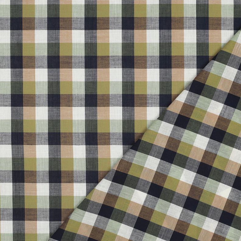 Baumwollstoff Karo bunt gewebt &ndash; helloliv,  image number 4