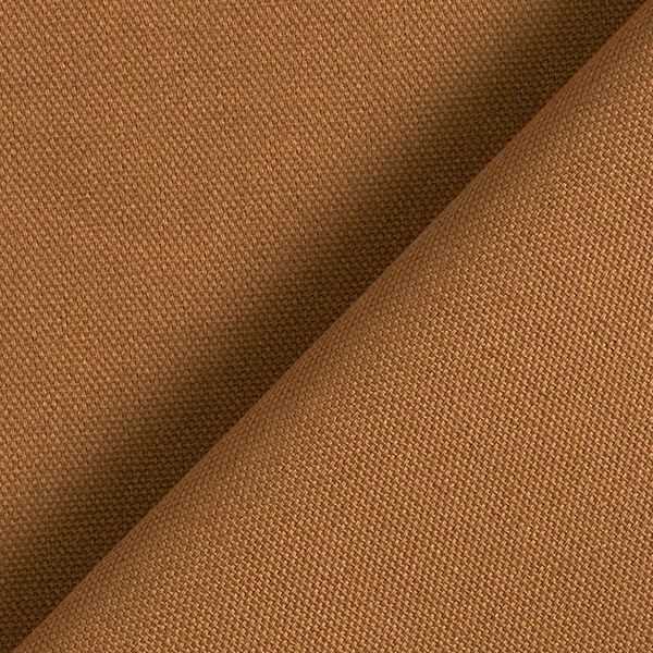 Dekostoff Canvas  – braun | Reststück 50cm